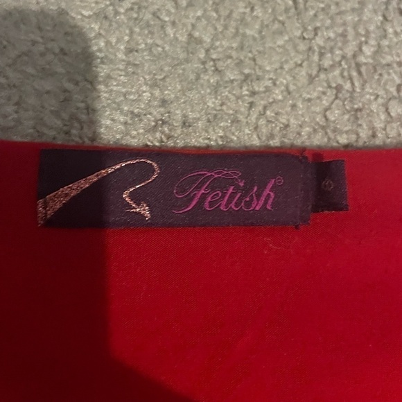 Fetish Red t-shirt size small - Picture 7 of 9